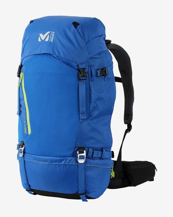 Mochila Millet Ubic 40L azul eléctrico