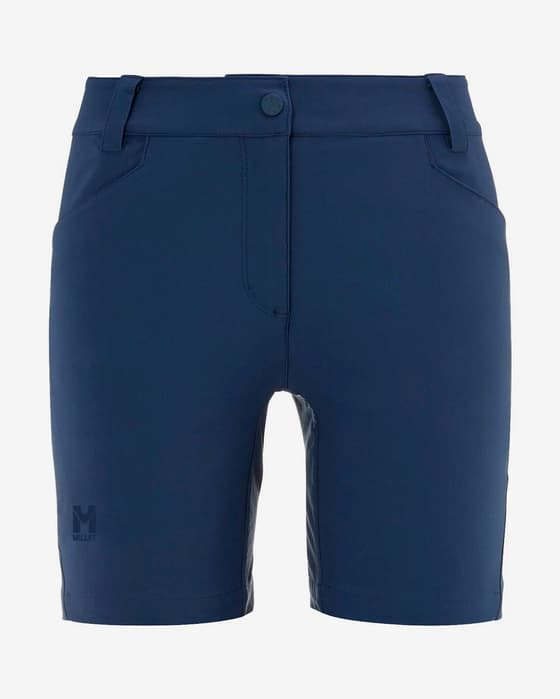 Pantalón corto Millet Trekker Stretch II azul ultramar mujer