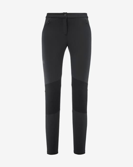 Malla larga Millet Trekker negro gris oscuro mujer