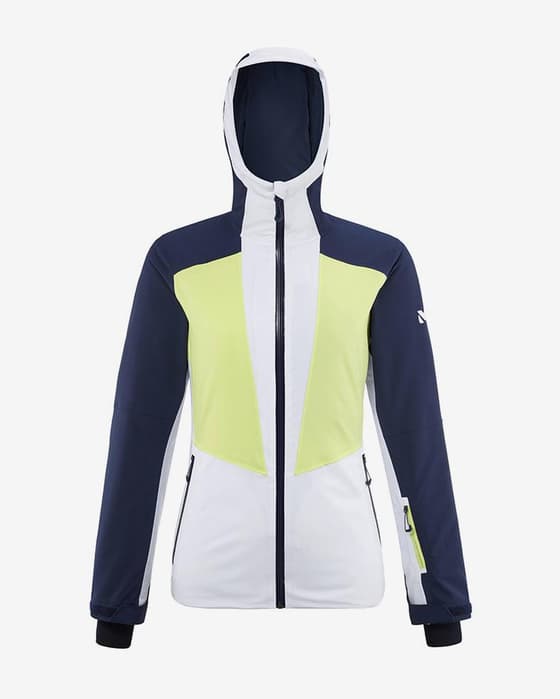 Chaqueta Millet Meadows blanco azul marino mujer