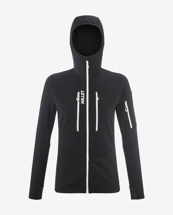Millet Pierra Ment Jacket Black White Women