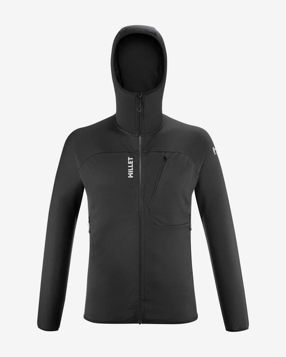 Forro polar con capucha Millet Lokka III negro