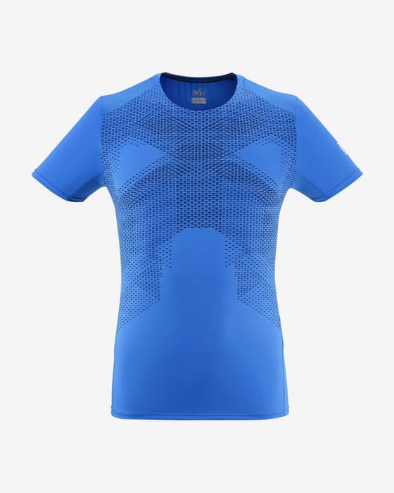T-shirt Millet Intense manche courte bleu électrique