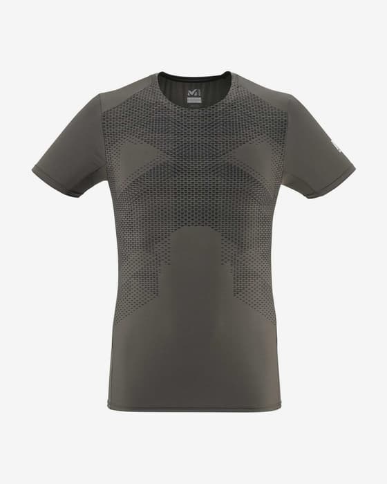 T-shirt Millet Intense manche courte marron kaki