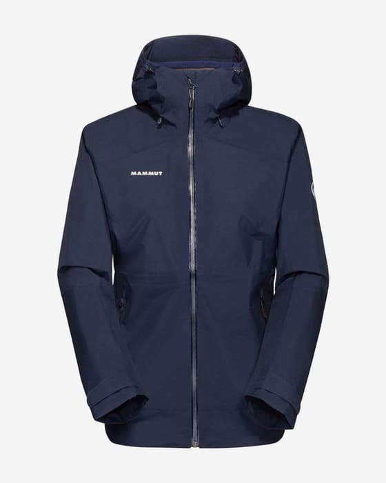 Chaqueta con capucha Mammut Convey Tour HS GORE-TEX Paclite azul marino mujer