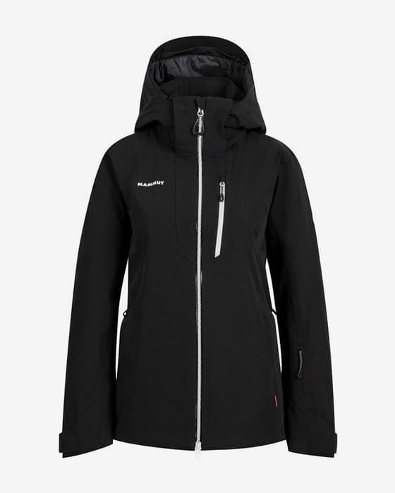 Chaqueta Mammut Stoney HS Thermo negro blanco mujer