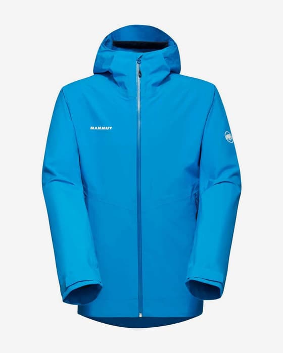 Chaqueta fina con capucha Mammut Alto Light HS azul claro