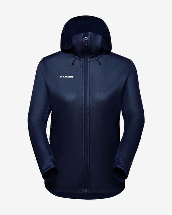 Chaqueta con capucha Mammut Ultimate VII SO GORE-TEX INFINIUM™ azul marino mujer
