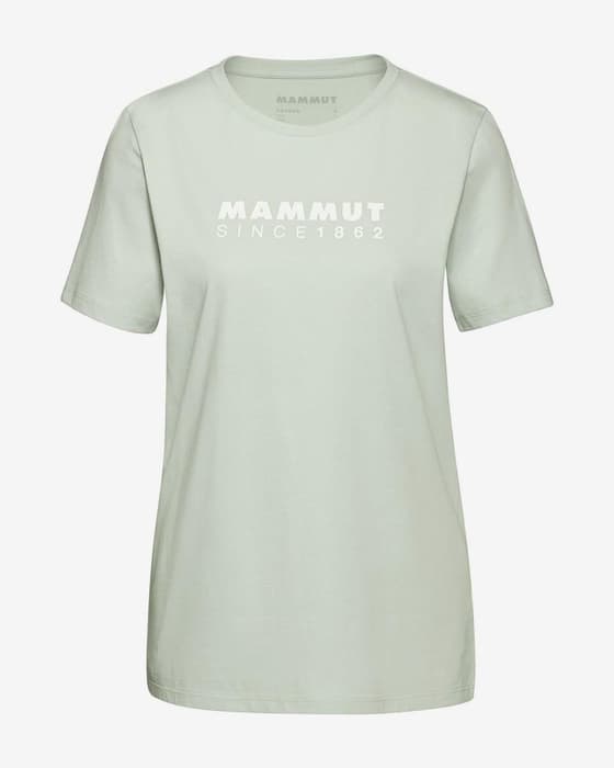 Mammut Core Short Sleeve T-shirt Green Off-white Women