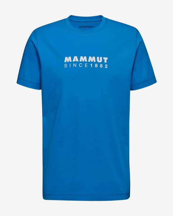 Mammut Core Logo Short Sleeve T-shirt sky blue white