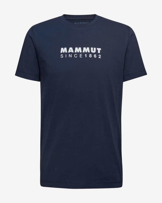 Mammut Core Logo Short Sleeve T-shirt navy white