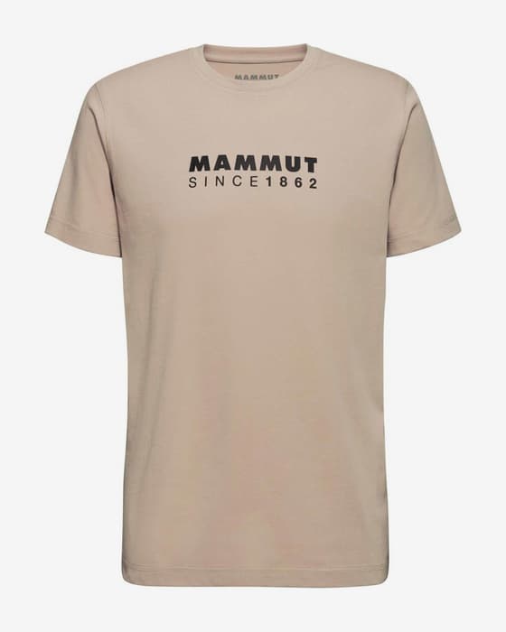 Mammut Core Logo Short Sleeve T-shirt light beige