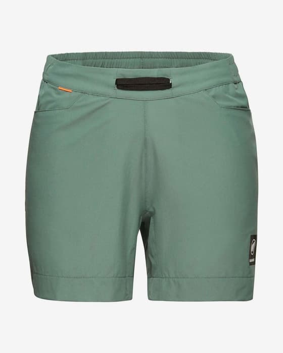 Pantalón corto Mammut Massone Sport verde pálido mujer
