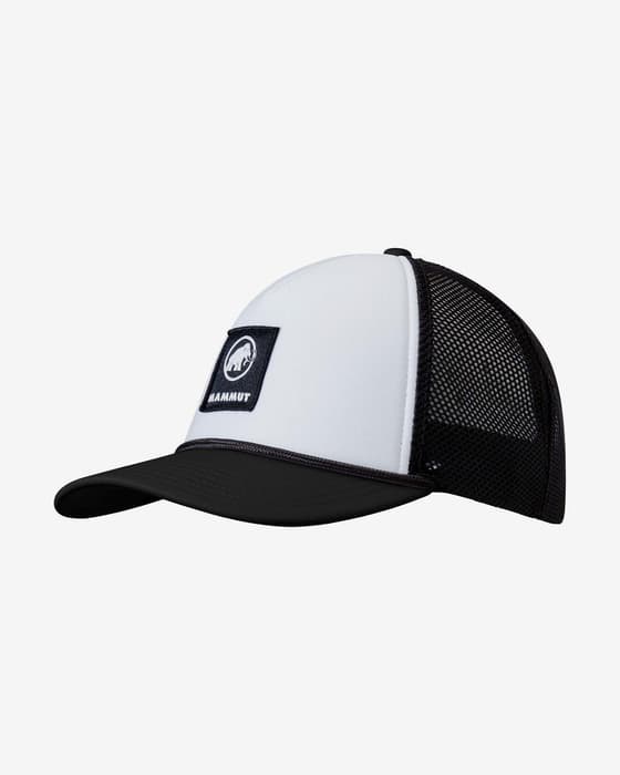 Gorra Mammut Crag Logo blanco negro