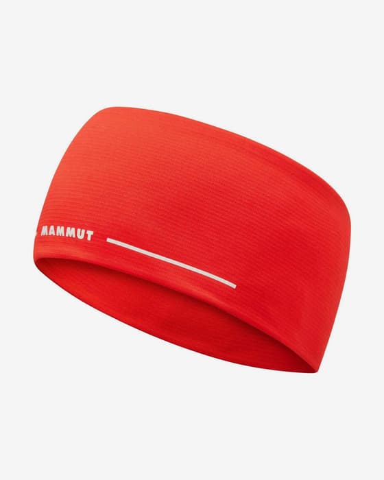 Cinta para la cabeza Mammut Aenergy TR rojo anaranjado