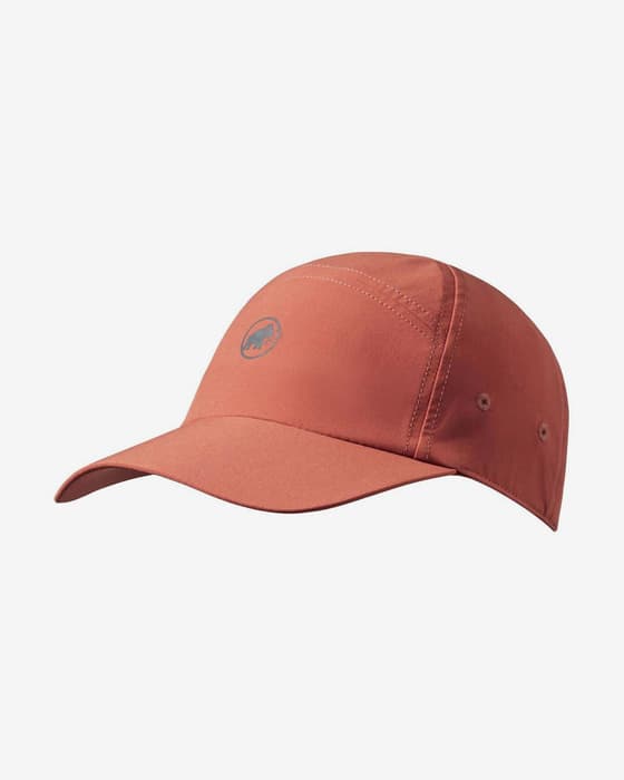 Gorra Mammut Sun Peak rojo mate