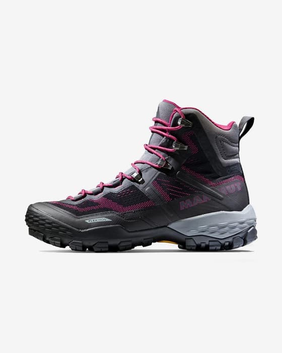 Botas Mammut Ducan High GORE-TEX negro rosa intenso mujer