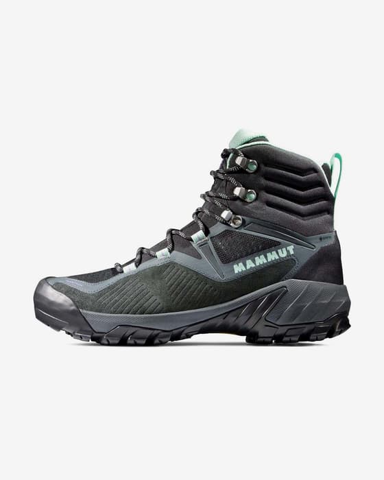 Botas Mammut Sapuen High GORE-TEX gris oscuro verde mujer