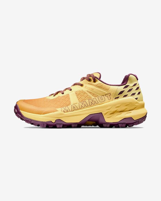 Zapatillas Mammut Sertig II Low GORE-TEX amarillo lila mujer