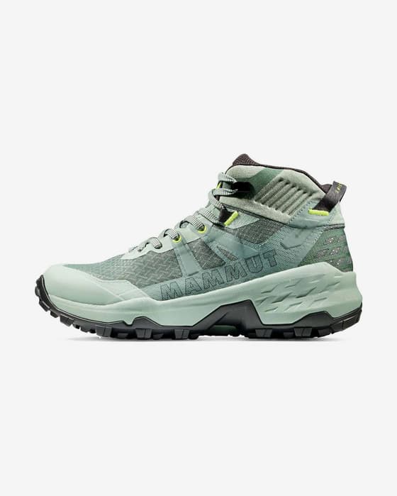 Botas Mammut Sertig II Mid GORE-TEX verde claro mujer
