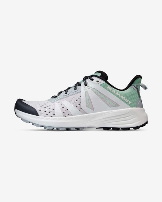Zapatillas Mammut Saentis TR Low blanco azul turquesa negro mujer