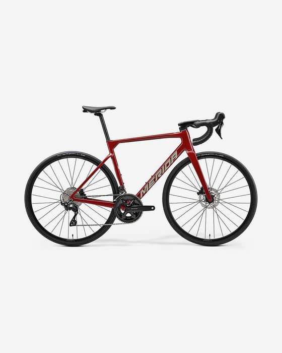 Bicicleta de Estrada Merida Scultura 4000 vermelho