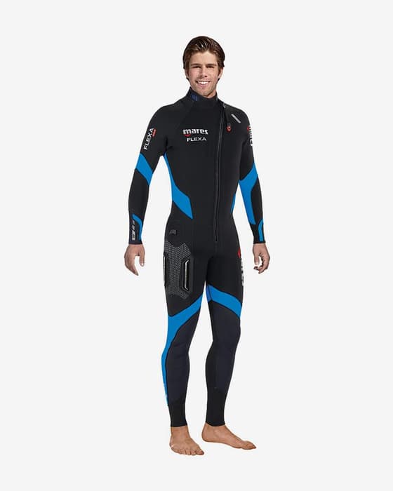 Fato de neopreno húmido Mares Flexa 8.6.5 preto azul
