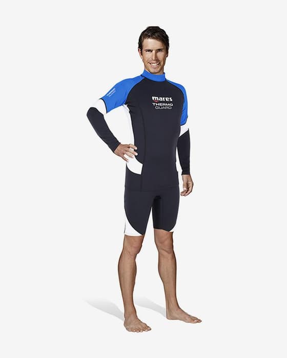 Mares Thermo Guard Shorts Schwarz/Weiß