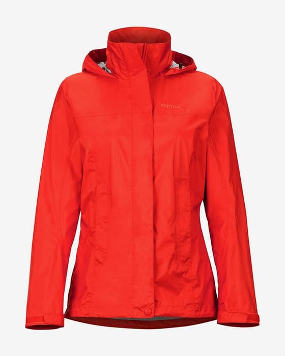 Marmot Precip Eco Damen Regenjacke rot
