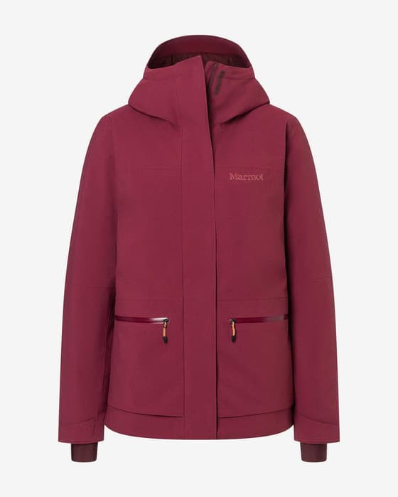 Chaqueta con capucha Marmot Refuge lila mujer