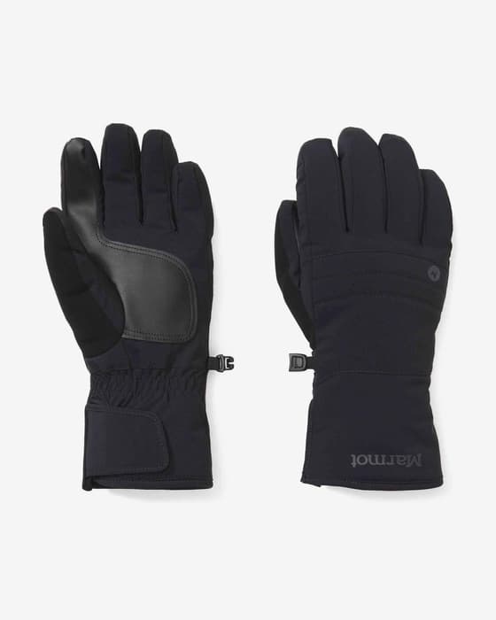 Guantes Marmot Moraine negro puro mujer