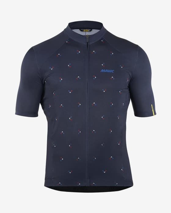 Maillot Mavic Cosmic manche courte bleu navy