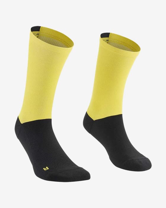 Calcetines Mavic Logo amarillo negro