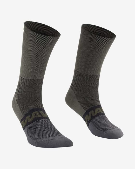 Calcetines Mavic Aksium Mid gris