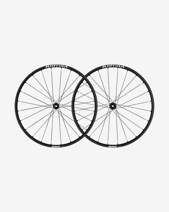 Conjunto de rodas Mavic Allroad S Center Lock Eixo passante 12x100 mm cepo de cubo Shimano 11V
