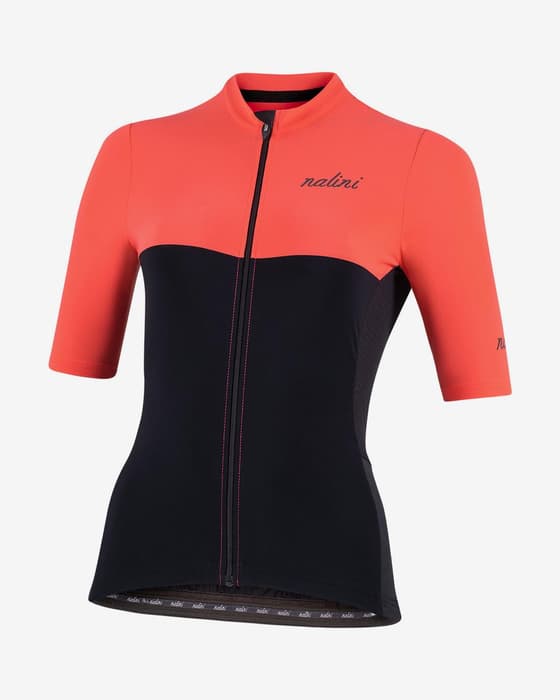 Maillot Nalini Sun Shield Lady manche courte rouge noir femme