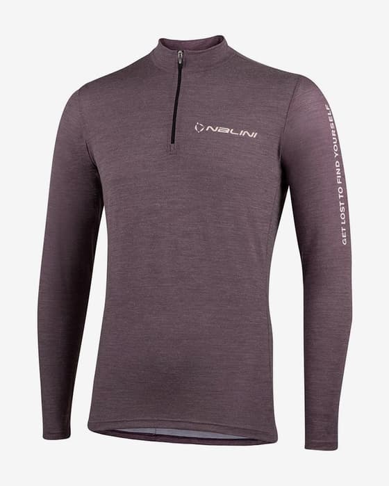 Camiseta interior Nalini Wool Thermal manga larga gris