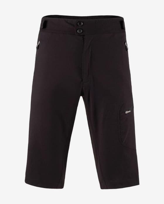 Pantalón corto Nalini Adventures sin badana negro