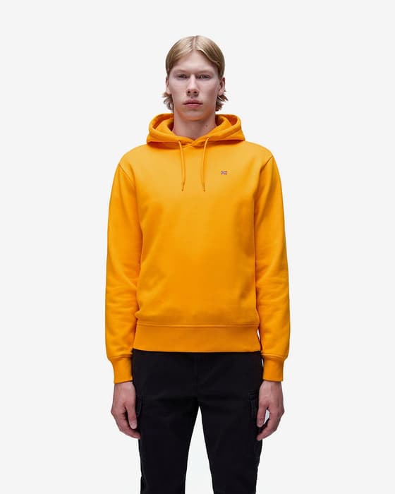 Sudadera con capucha Napapijri Balis naranja puro