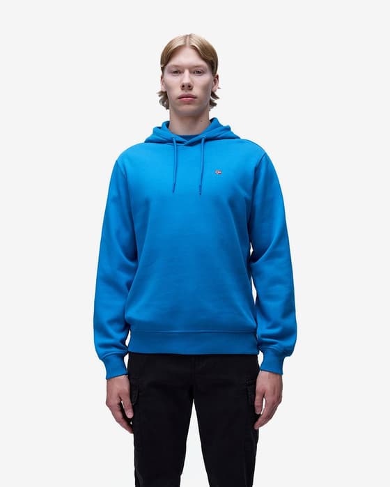 Sudadera con capucha Napapijri Balis azul eléctrico