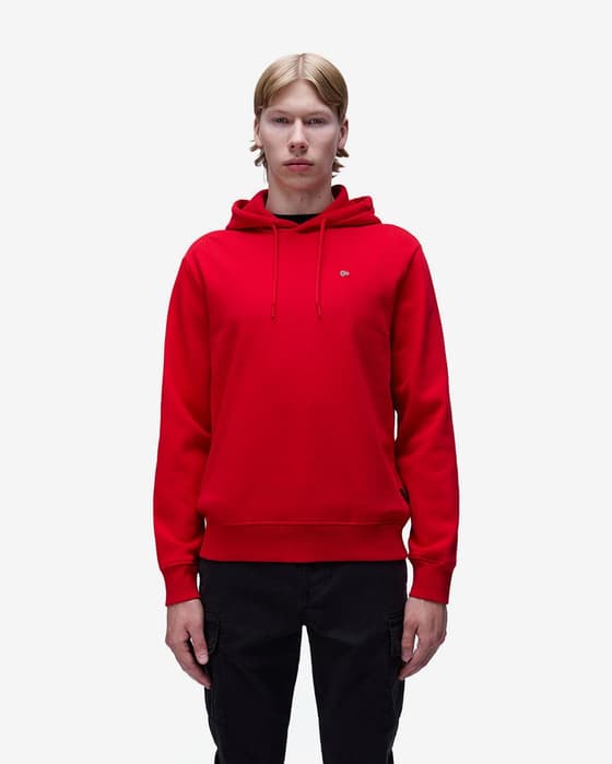 Sudadera con capucha Napapijri Balis rojo intenso