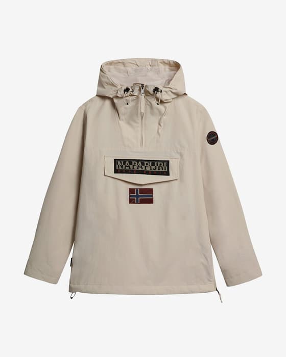 Chaqueta Napapijri Rainforest Summer 4 blanco crema negro mujer