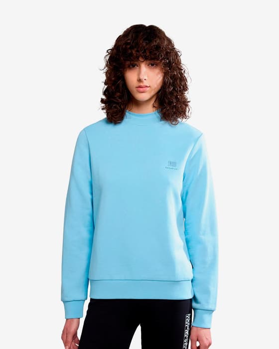 Sudadera Napapijri Nina azul claro mujer