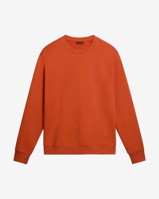 Sudadera Napapijri Balis Crew naranja mate