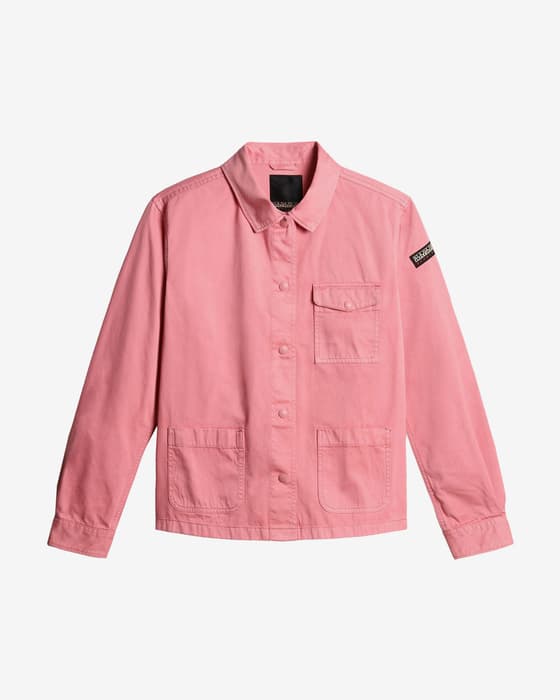 Chaqueta Napapijri Azuay rosa chicle mujer