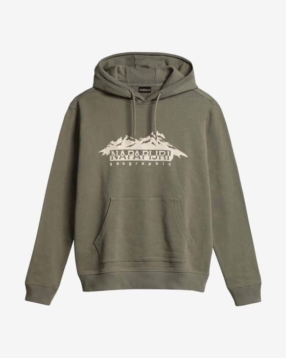 Sudadera con capucha Napapijri Racing verde blanco
