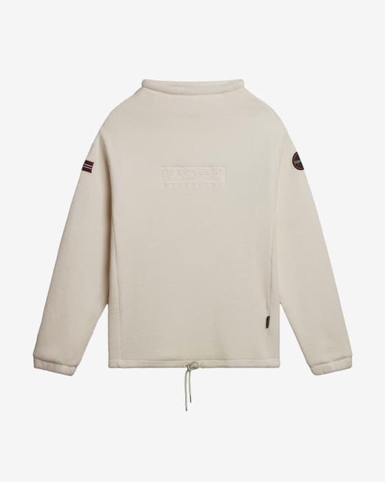 Sudadera Napapijri  Teide beige mujer