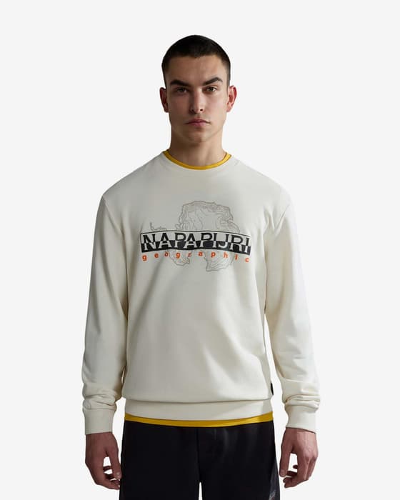 Sudadera Napapijri Iceberg blanco