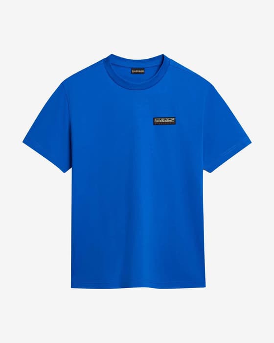 Camiseta Napapijri Iaato manga corta azul eléctrico