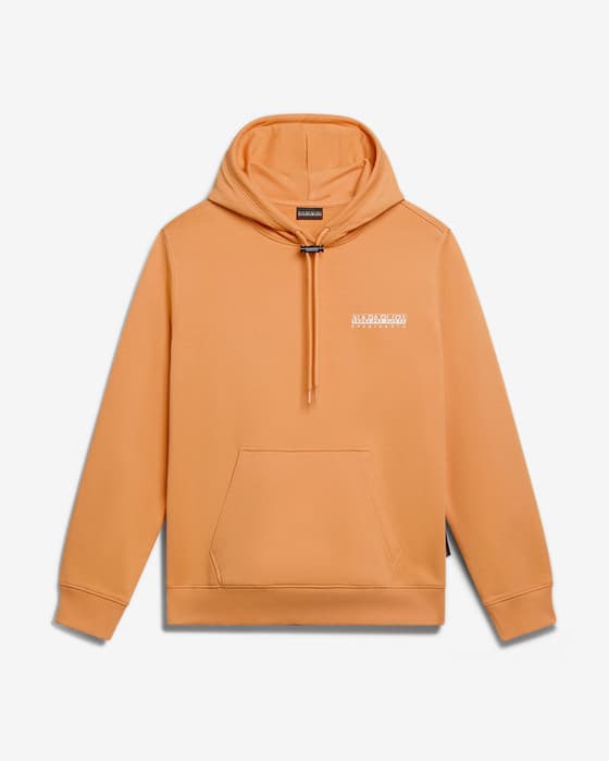 Sudadera con capucha Napapijri Faber naranja mandarina mujer